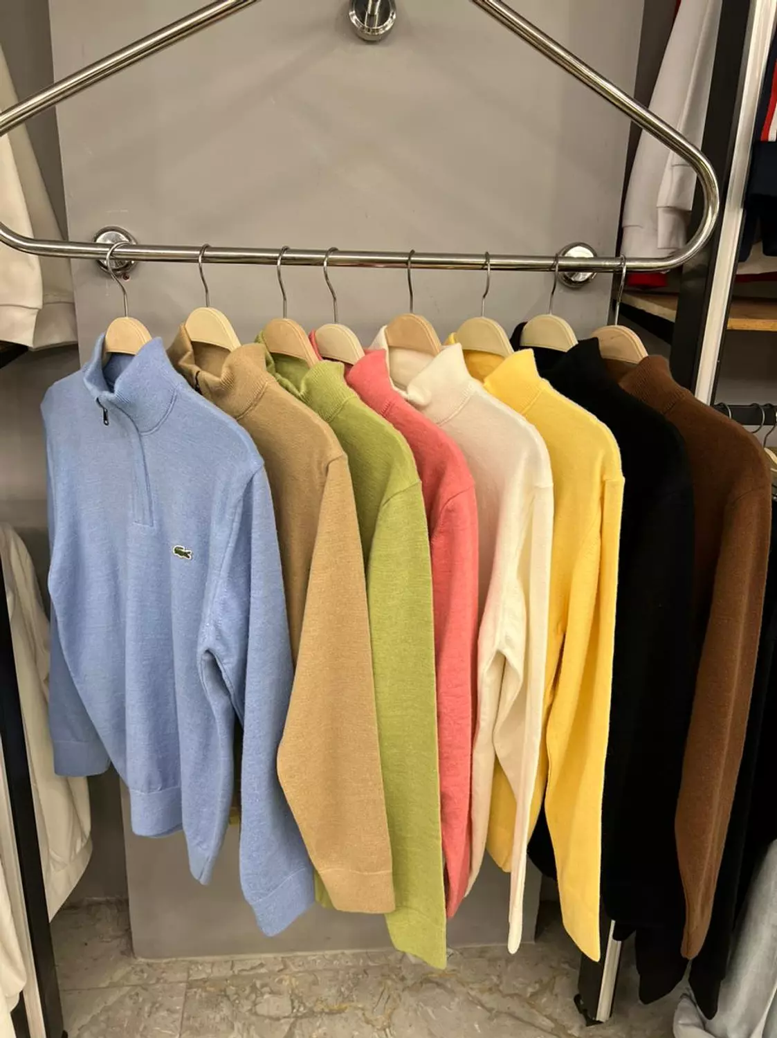 LACOSTE HALF ZIPPER PULLOVER 17