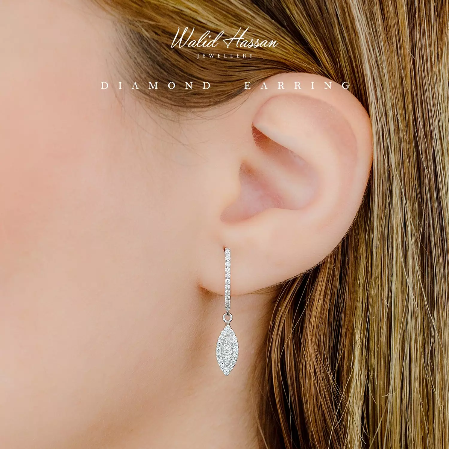 diamond earring 805