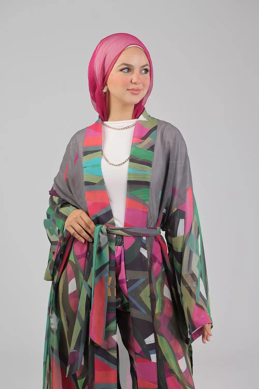 Geometric Kimono 4