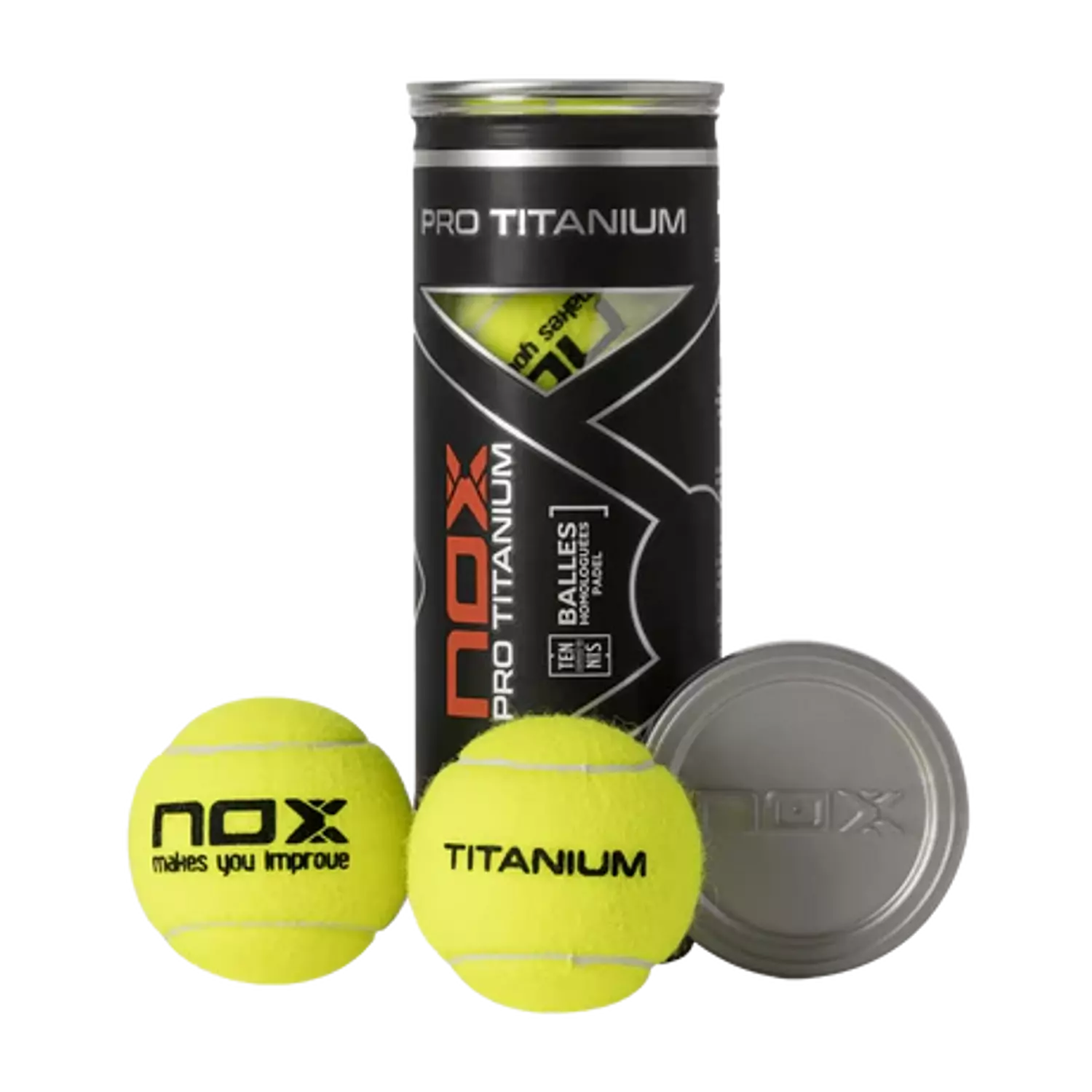 Nox Pro Titanium Padel Balls  hover image