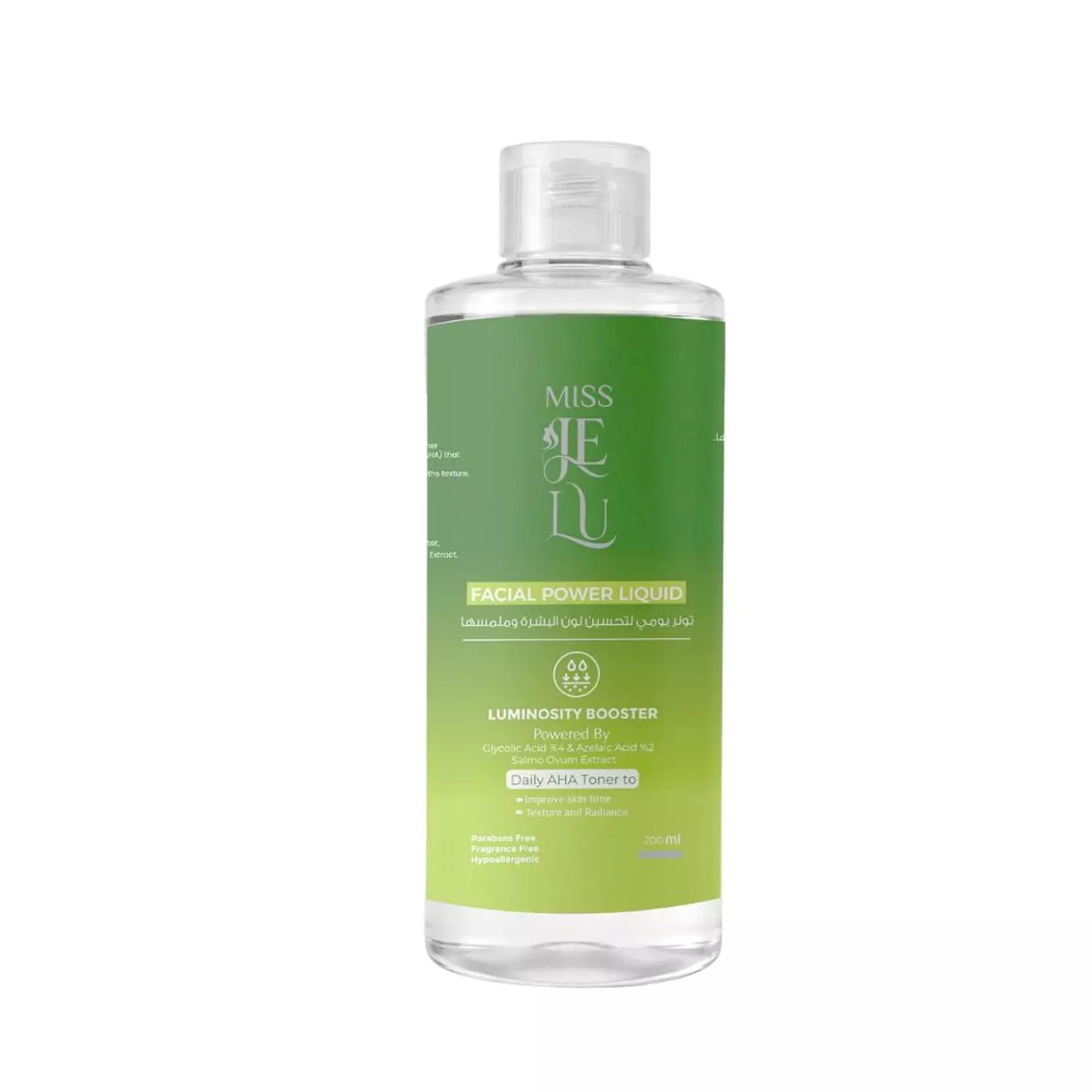 Miss Je Lu Glycolic-Azelaic Facial Power Liquid Toner 200 ml image