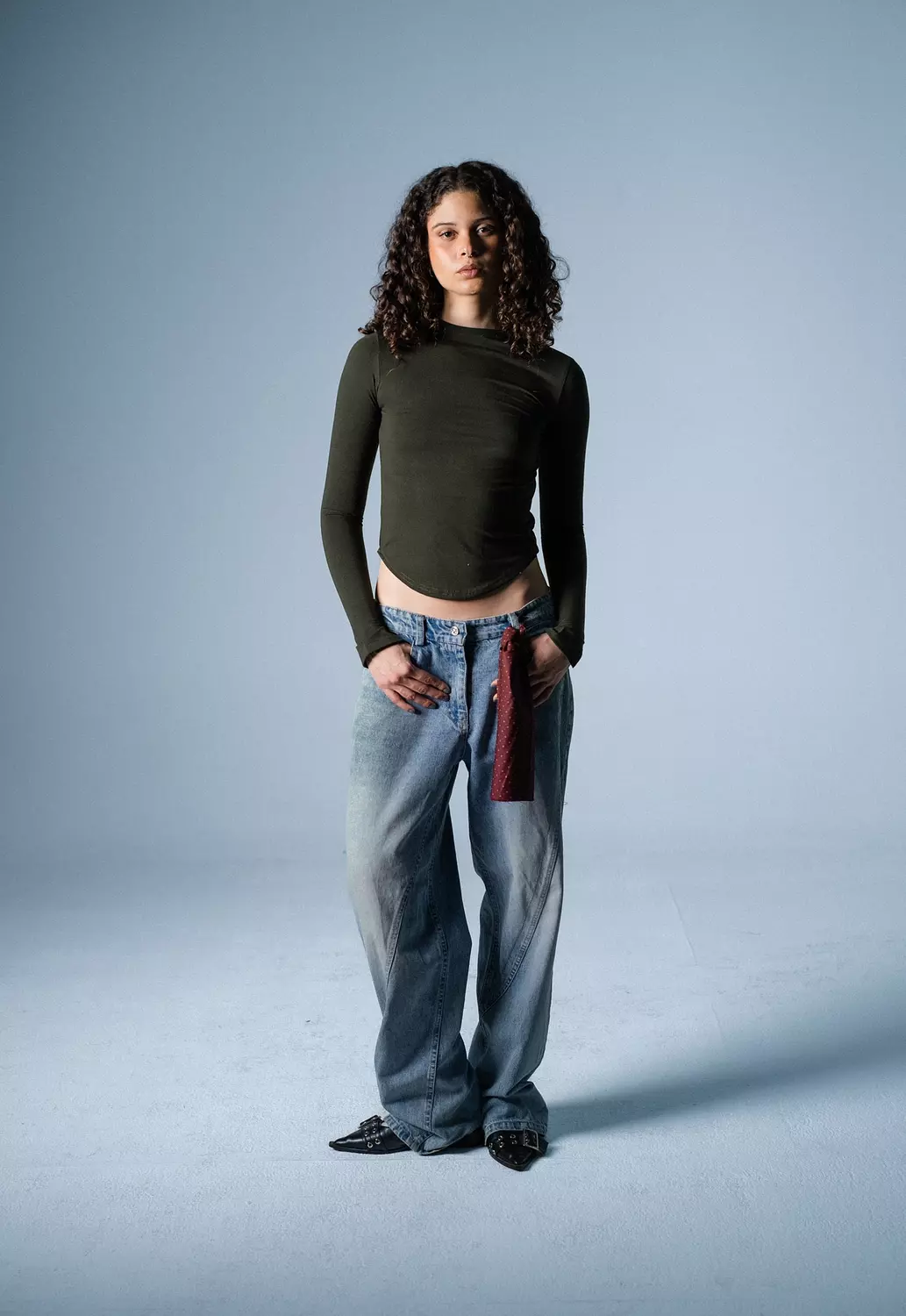 Olive seamless basic  image