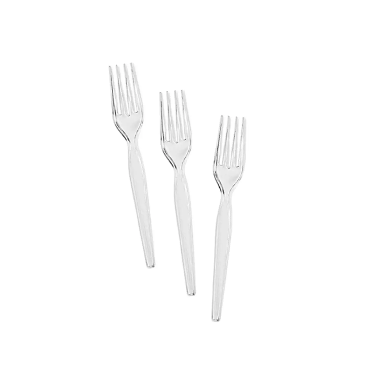 Transparent Plastic Forks