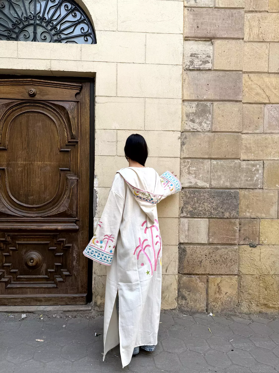 Sunset Palm Kaftan 3