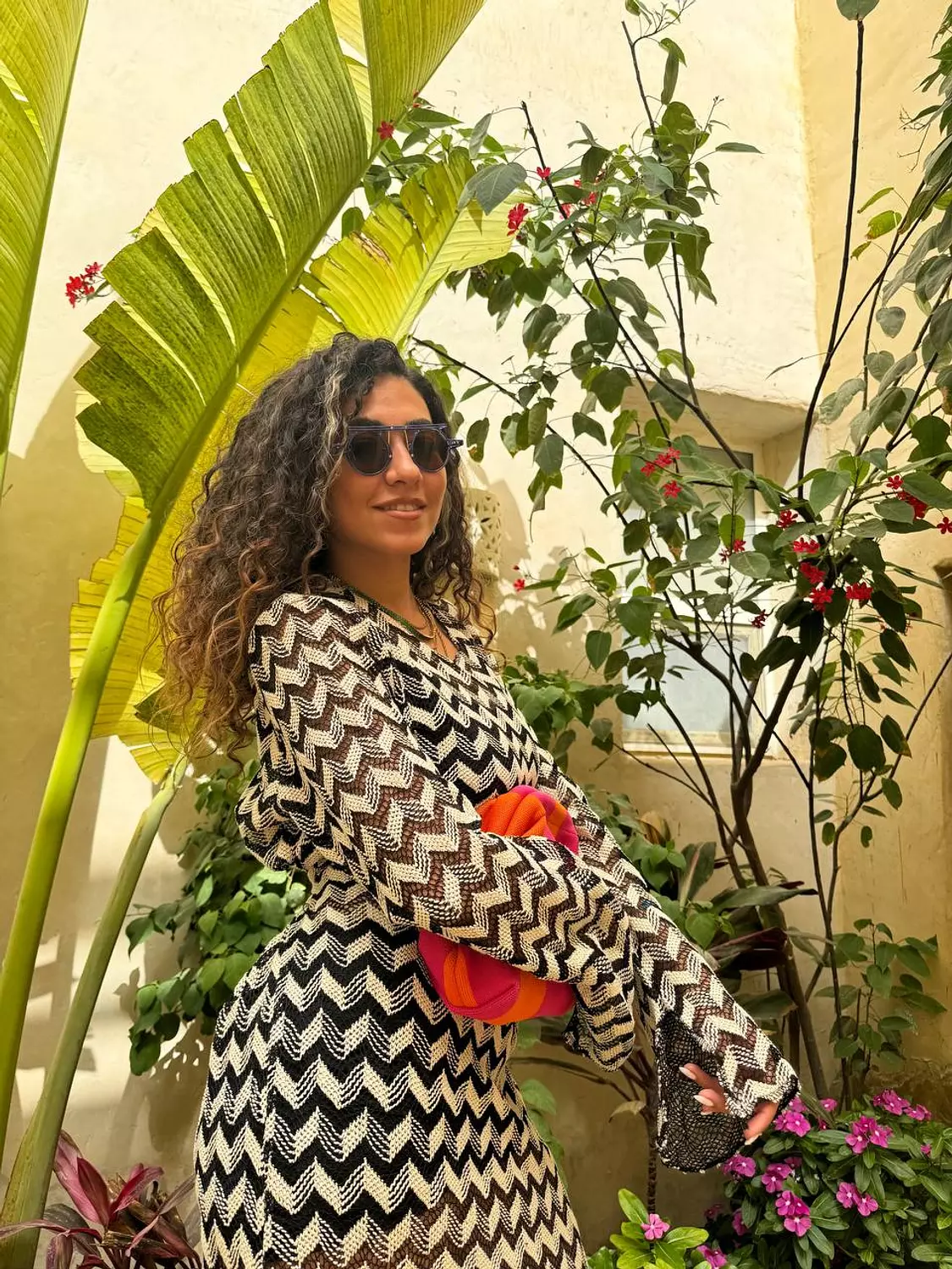 Zigzag Mesh Dress 3