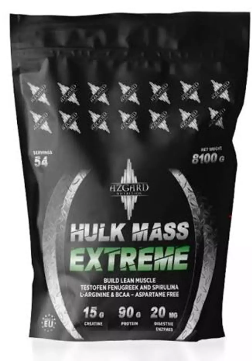 <p style="text-align: center"><strong>Azgard Nutrition Hulk Mass Extreme-54Serv.-8100G.-</strong></p><hr><p style="text-align: start"></p>