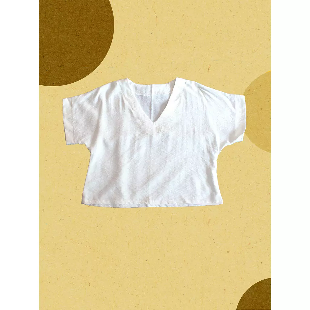 White Linen Set