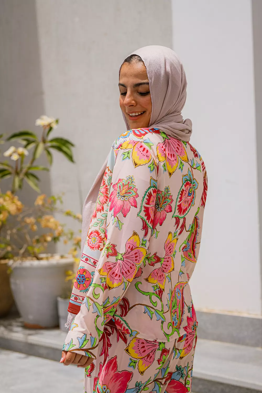 Fleurie chiffon set  hover image