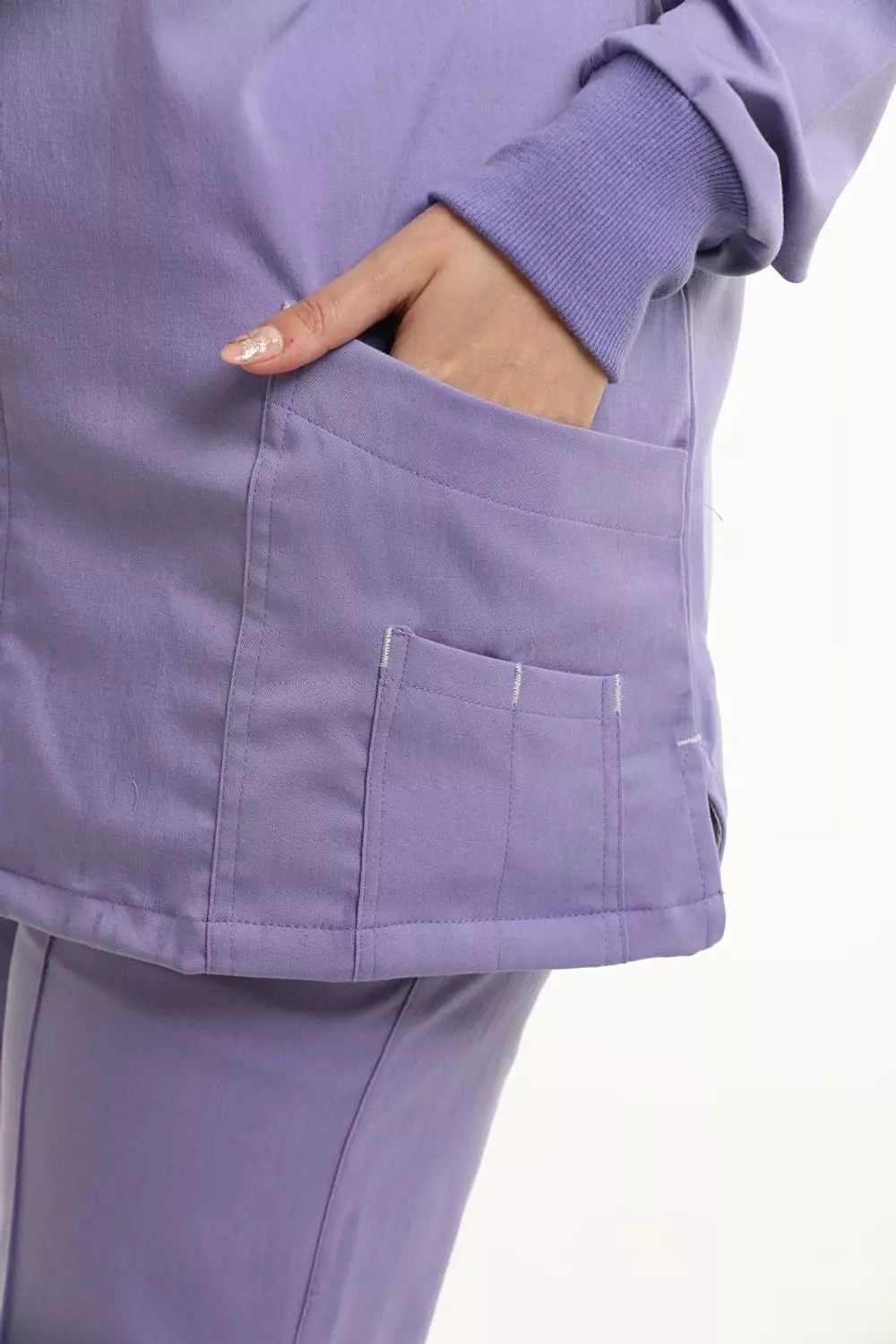 Violet New Flexi Lab Coat 6