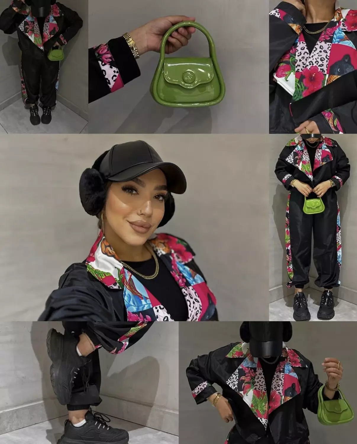 Black Panther Waterproof Suit (Coat) 7