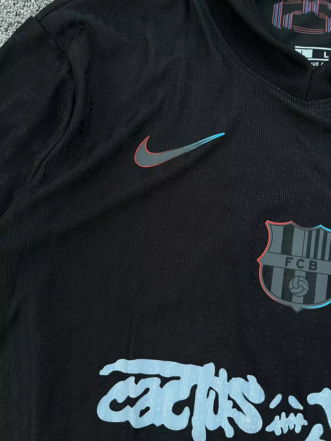 Barcelona Black T-shirt 2025 2