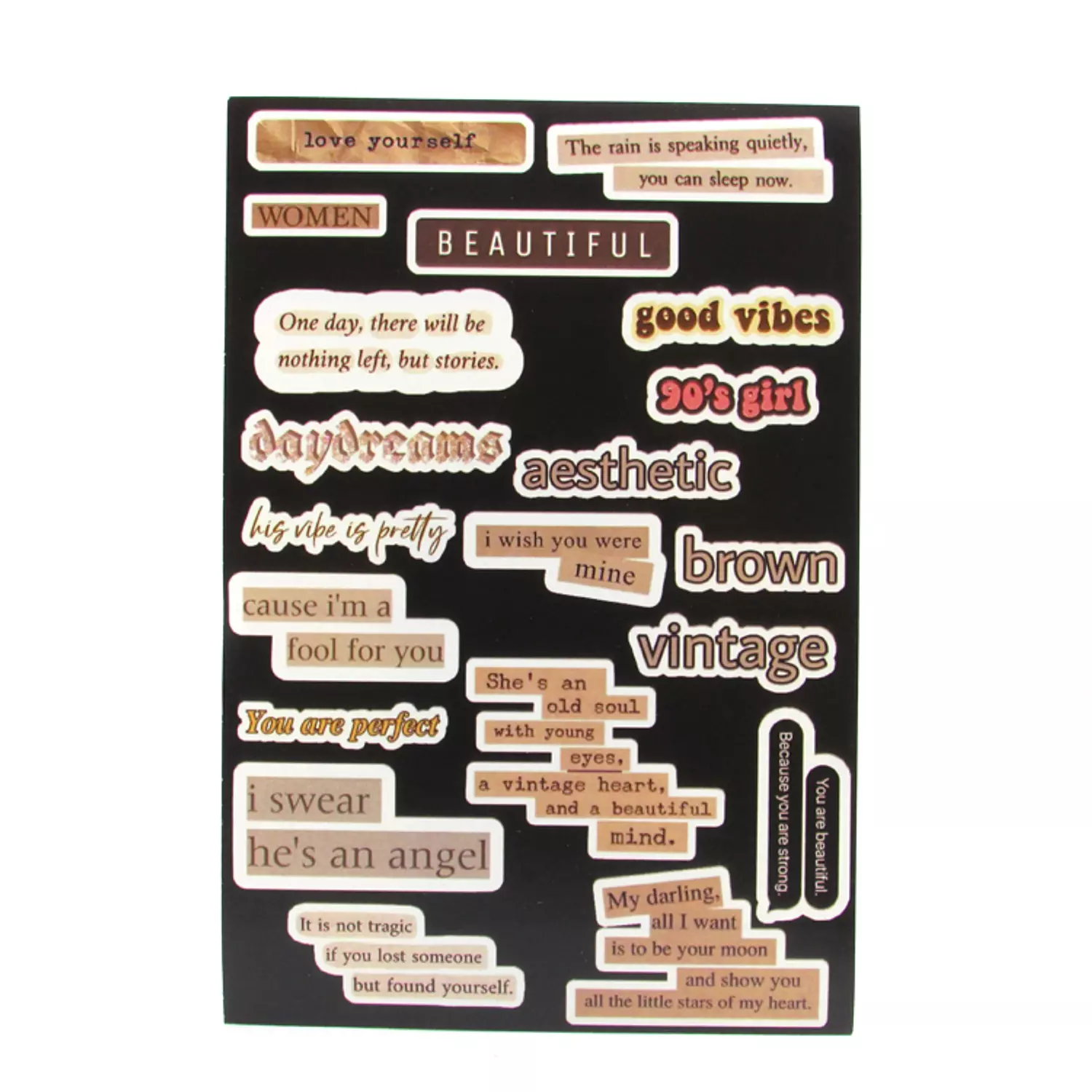 Stickers With Quotes designs - A5 17