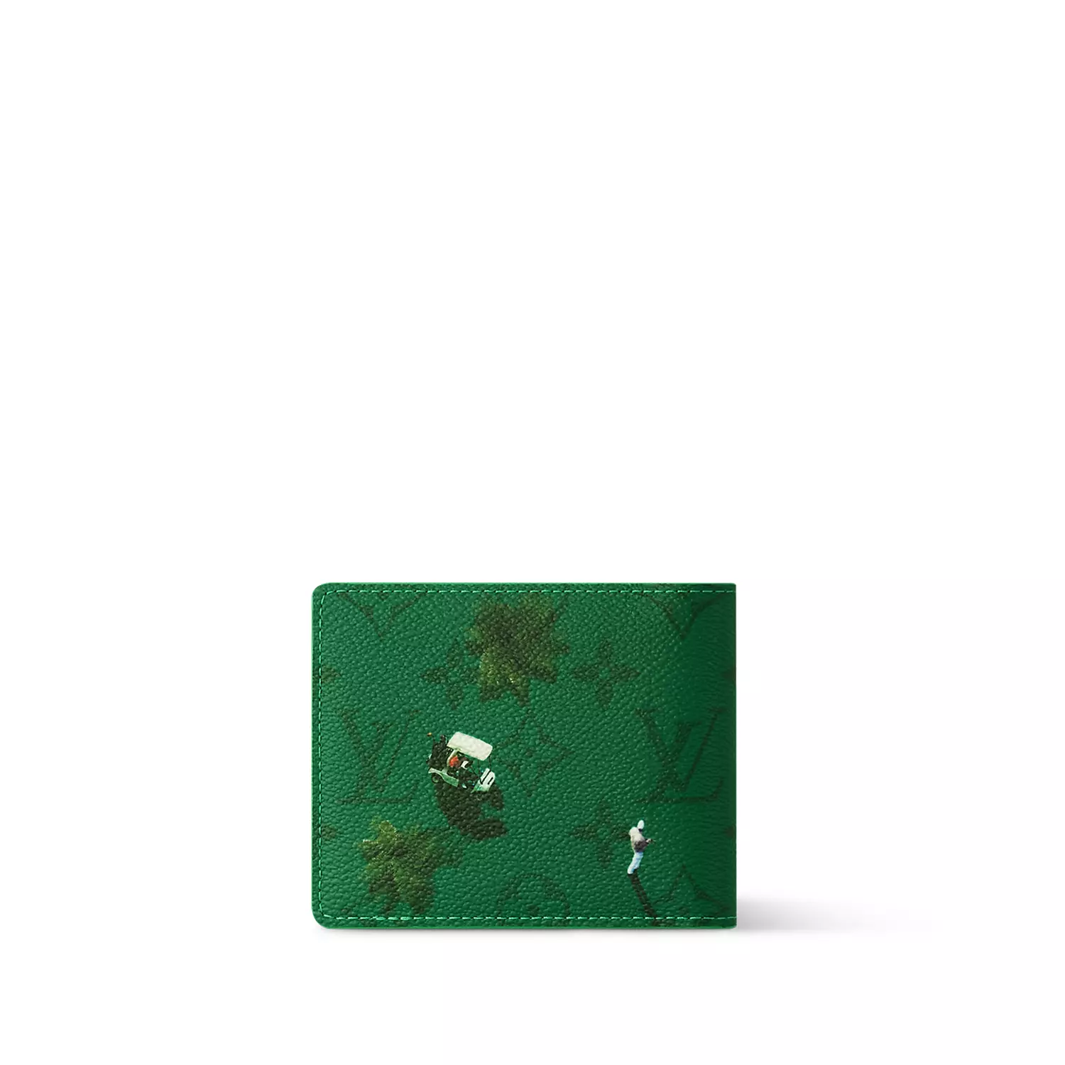 Louis Vuitton Golf Slender Wallet in Green 3