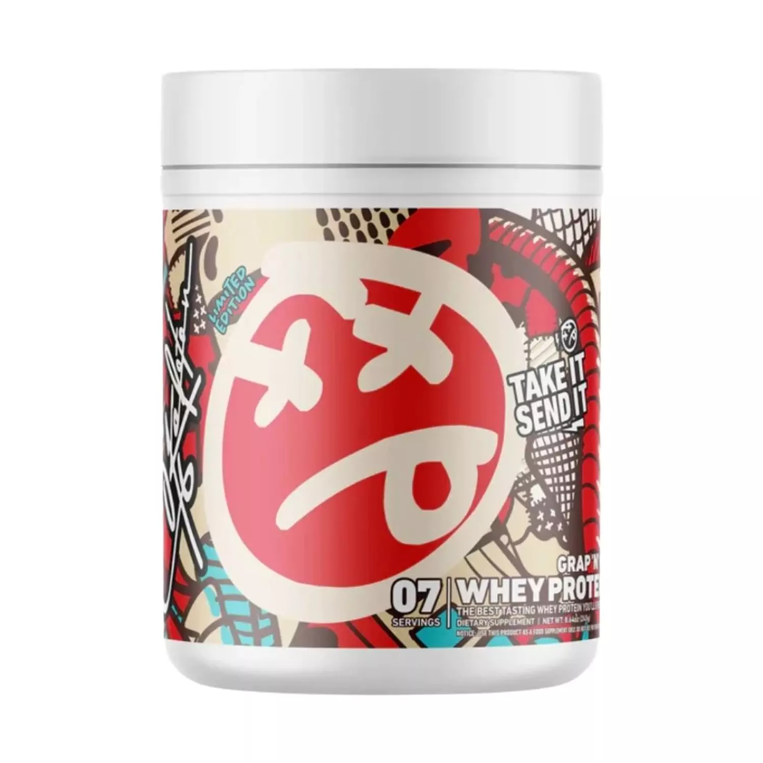 Skeleton Nutrition GRAP N’ GO WHEY PROTEIN | 245G (7 Servings)  image