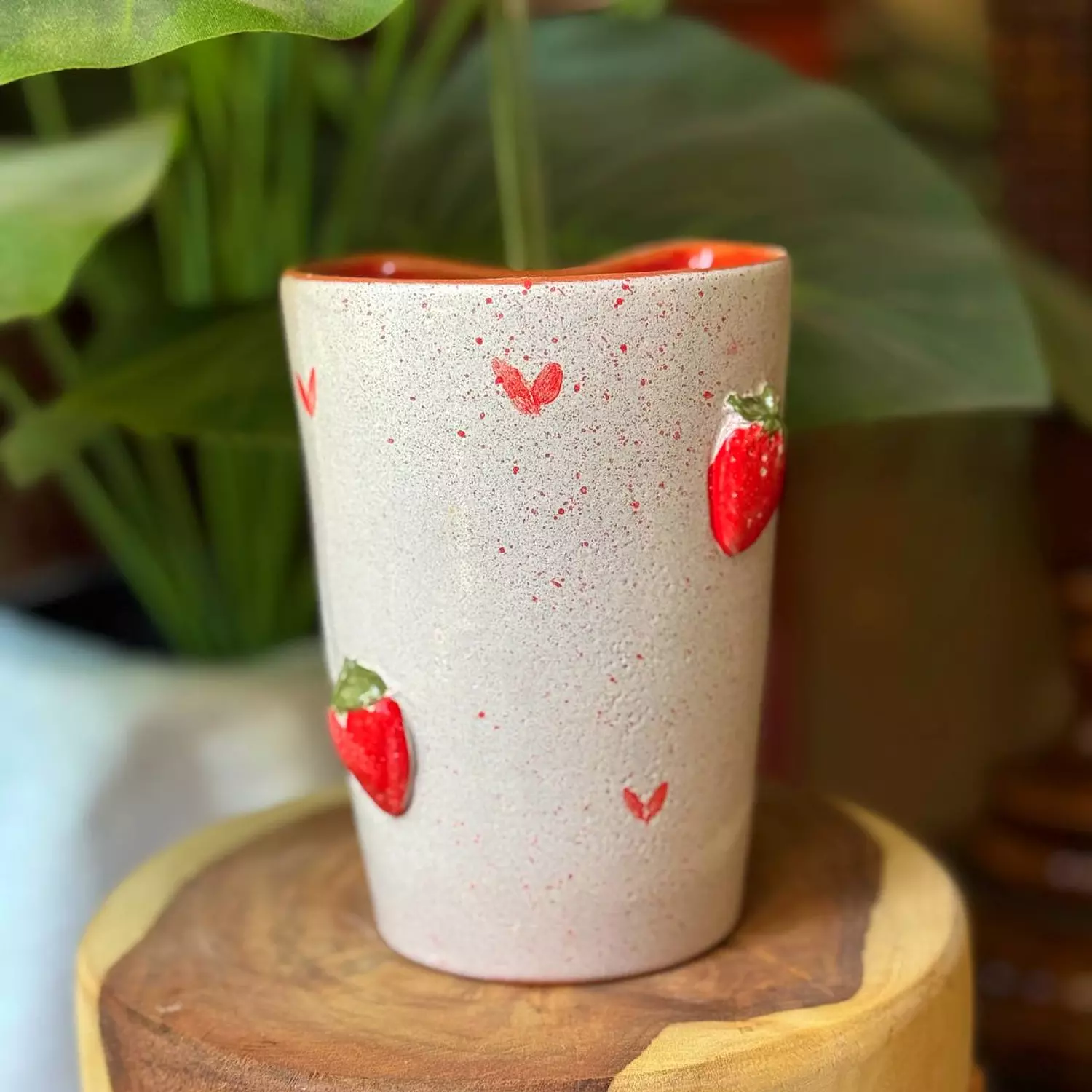 Strawberry Love straw cup 2