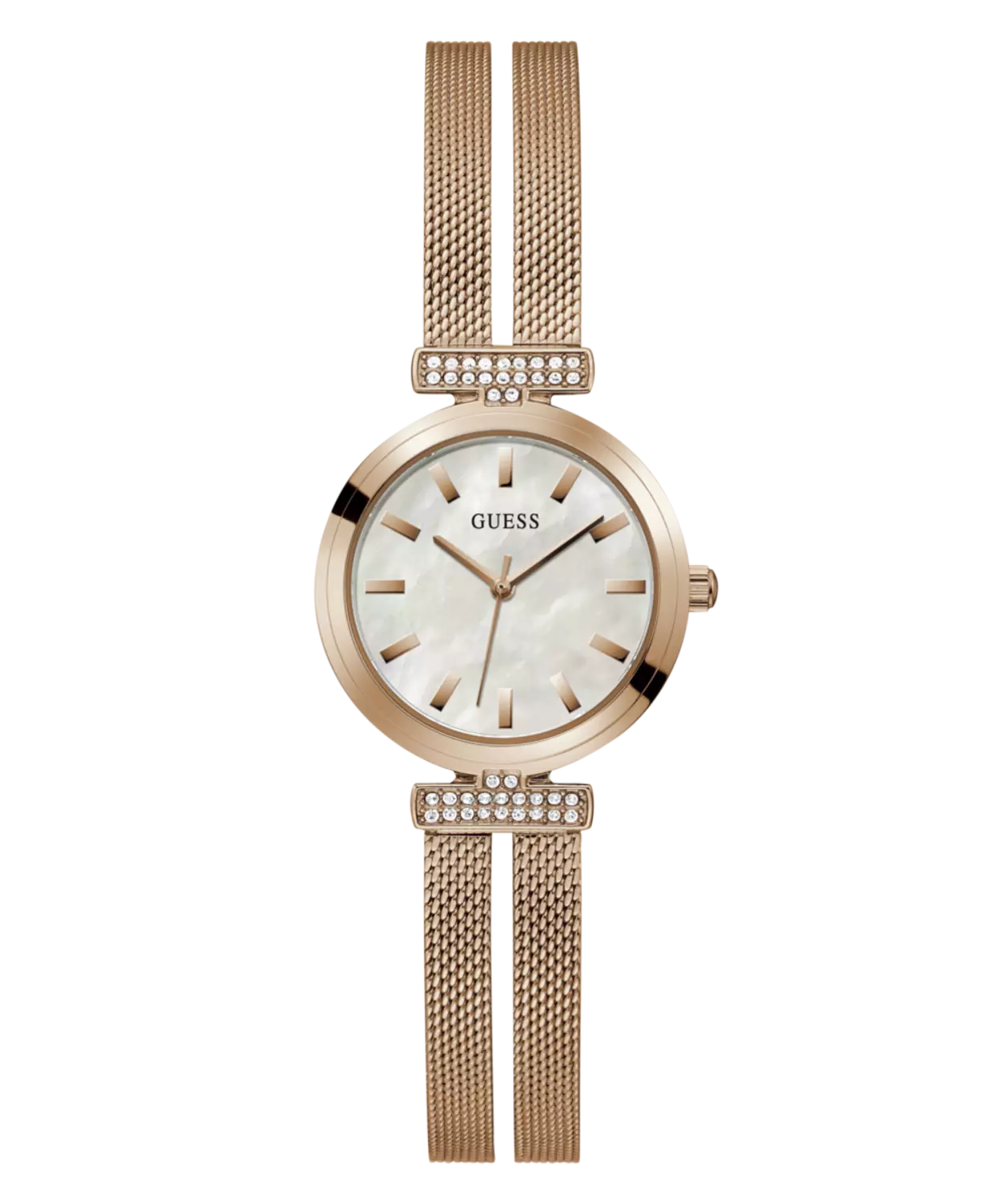GUESS GW0471L3 Women's  Watch Rose Gold Tone Stainless Steel/Mesh Bracelet image