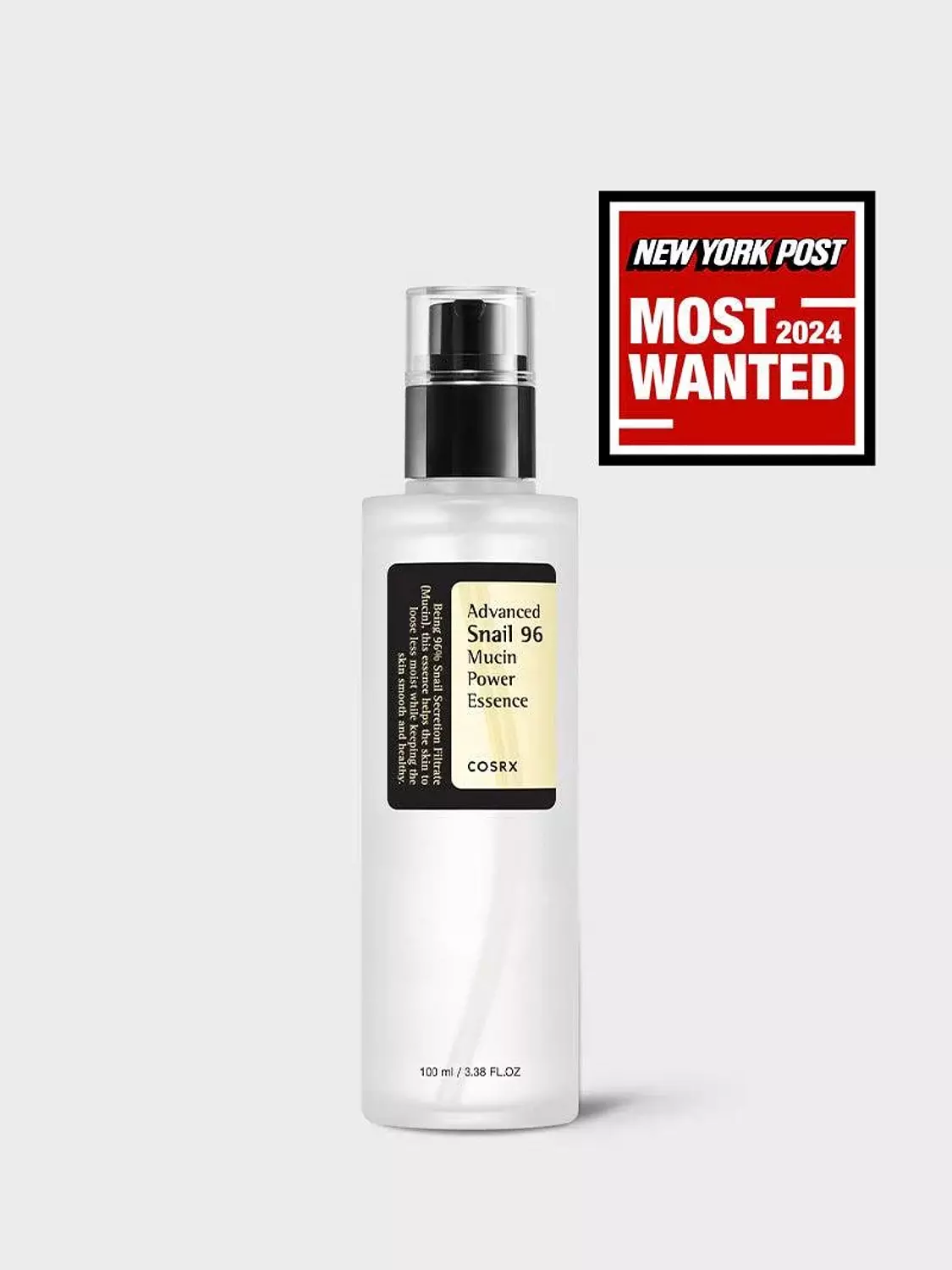 Cosrx Enriched with 96% skin-boosting ingredient snail secretion filtrate  image