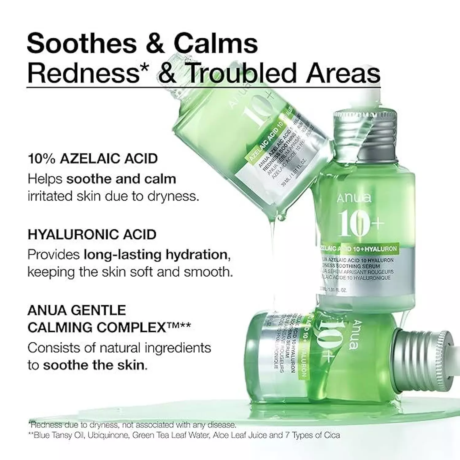 Anua azelaic acid 10% + Hyaluron serum  1