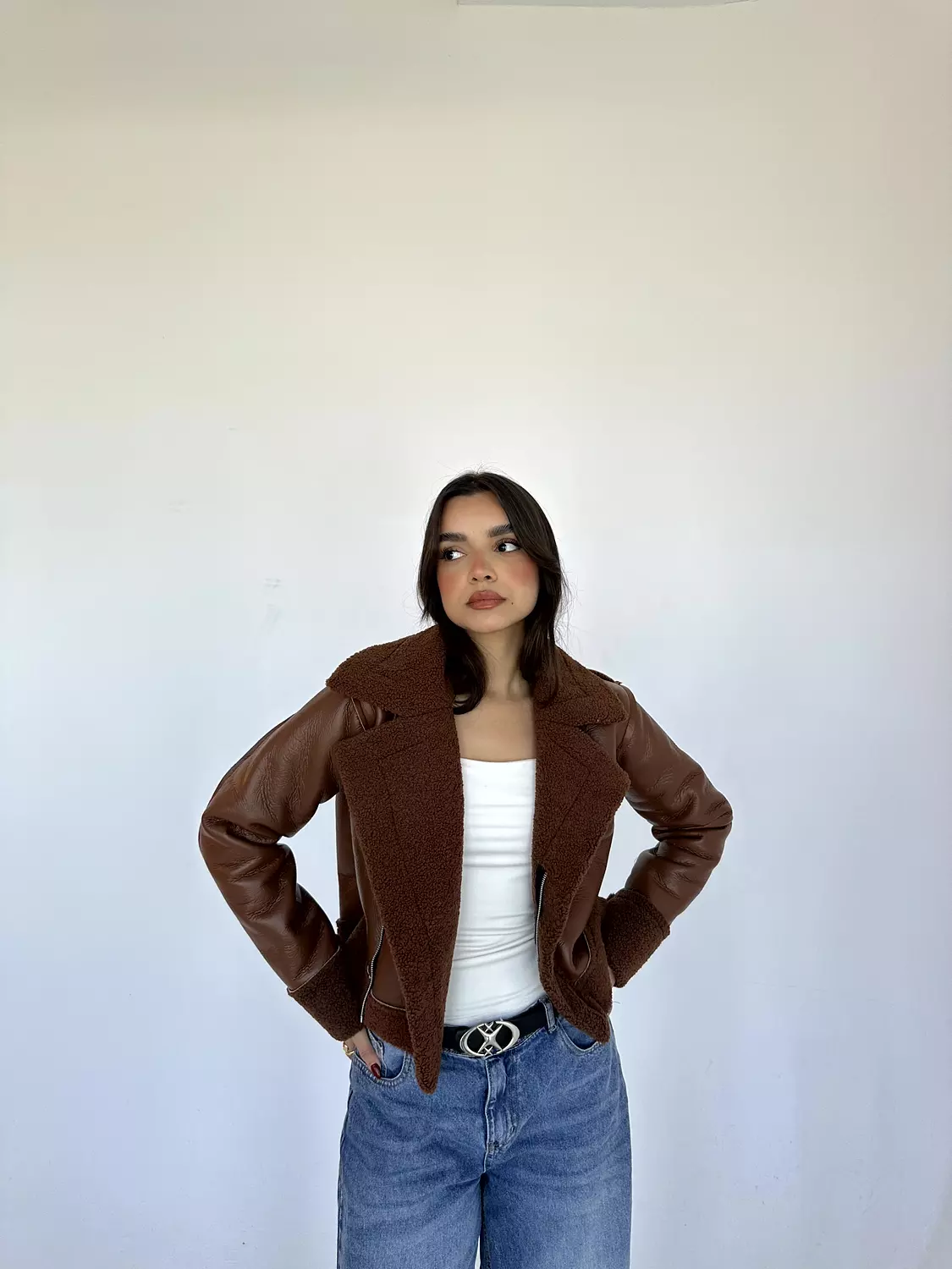 Teddy Leather Jacket 22