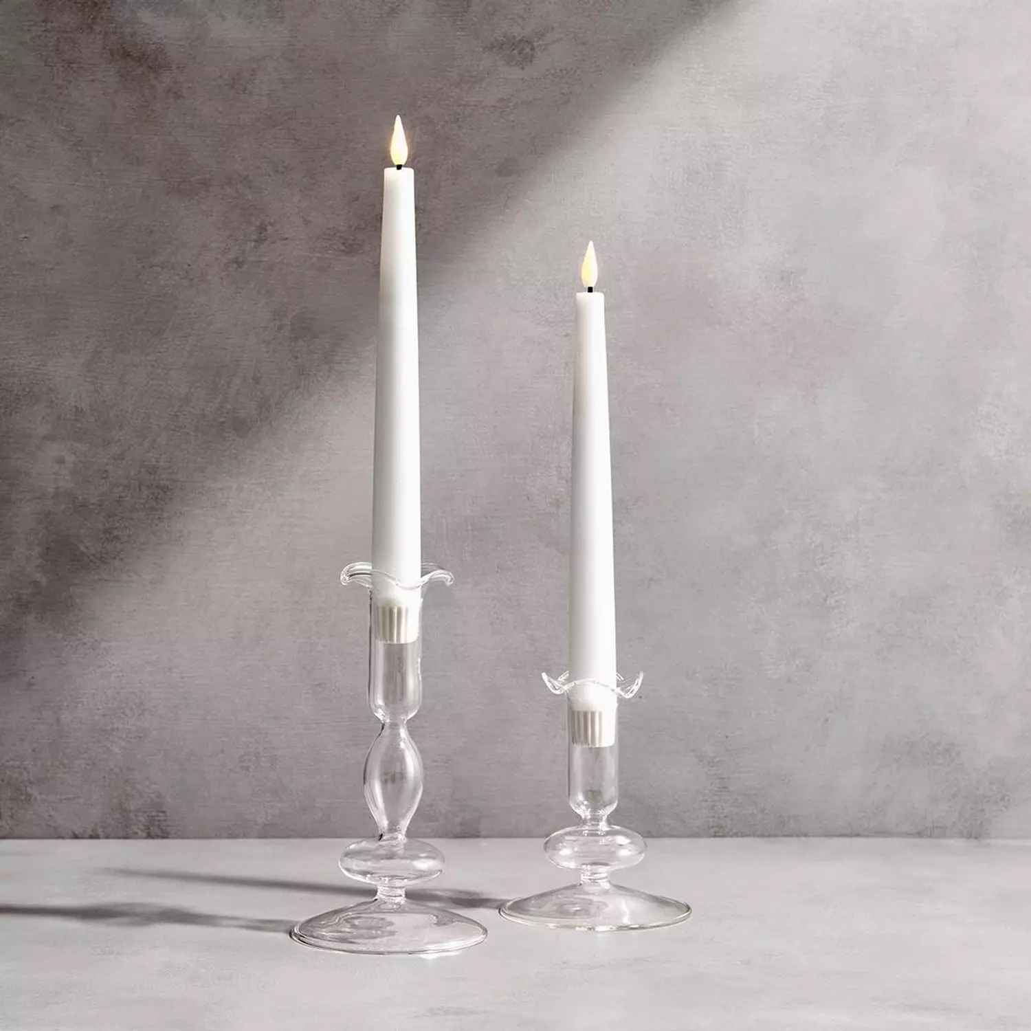 Lilies candle holders set  2