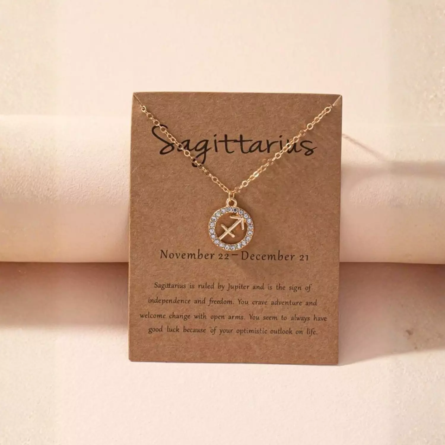 1 Pc Horoscope Necklace B 4