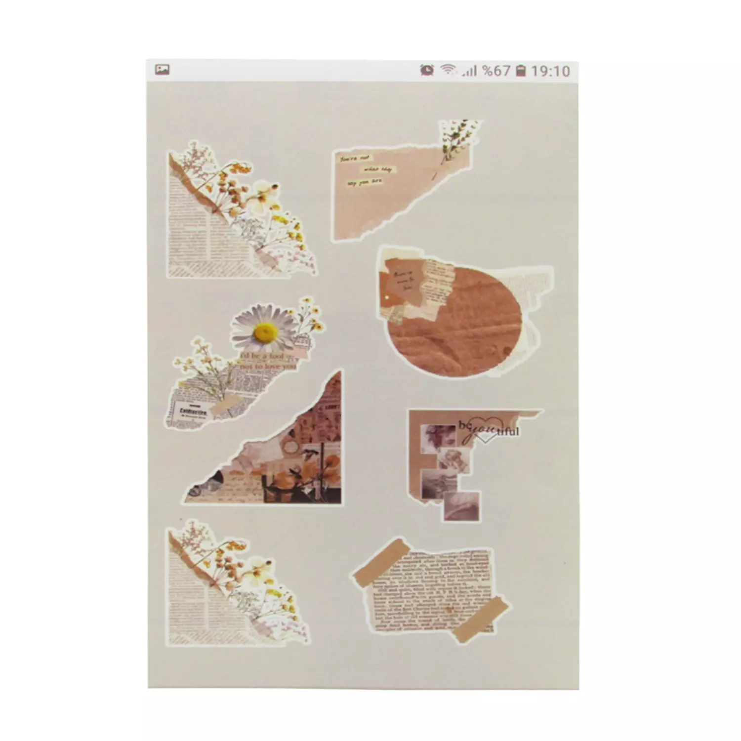 Stickers With Stamps designs - A5 8