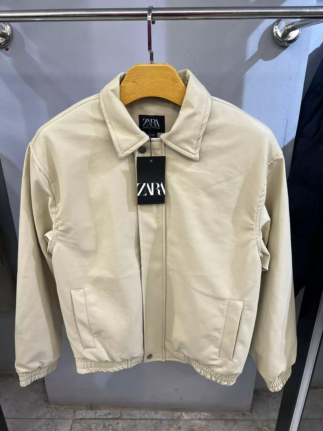 ZARA LEATHER JACKET 1 image