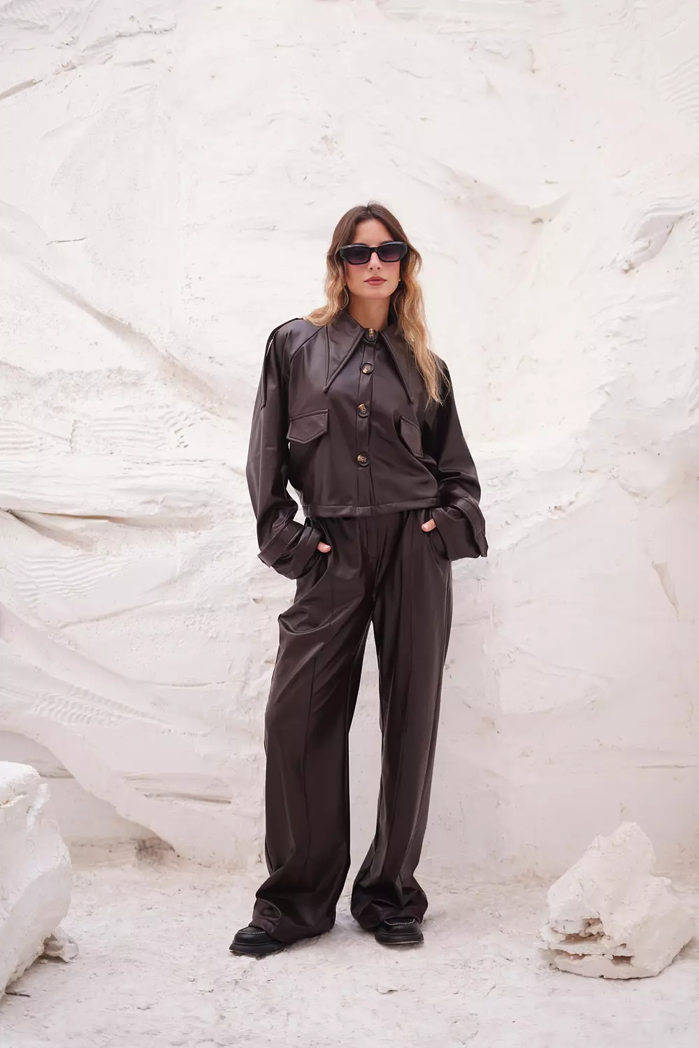 The leather pants  image