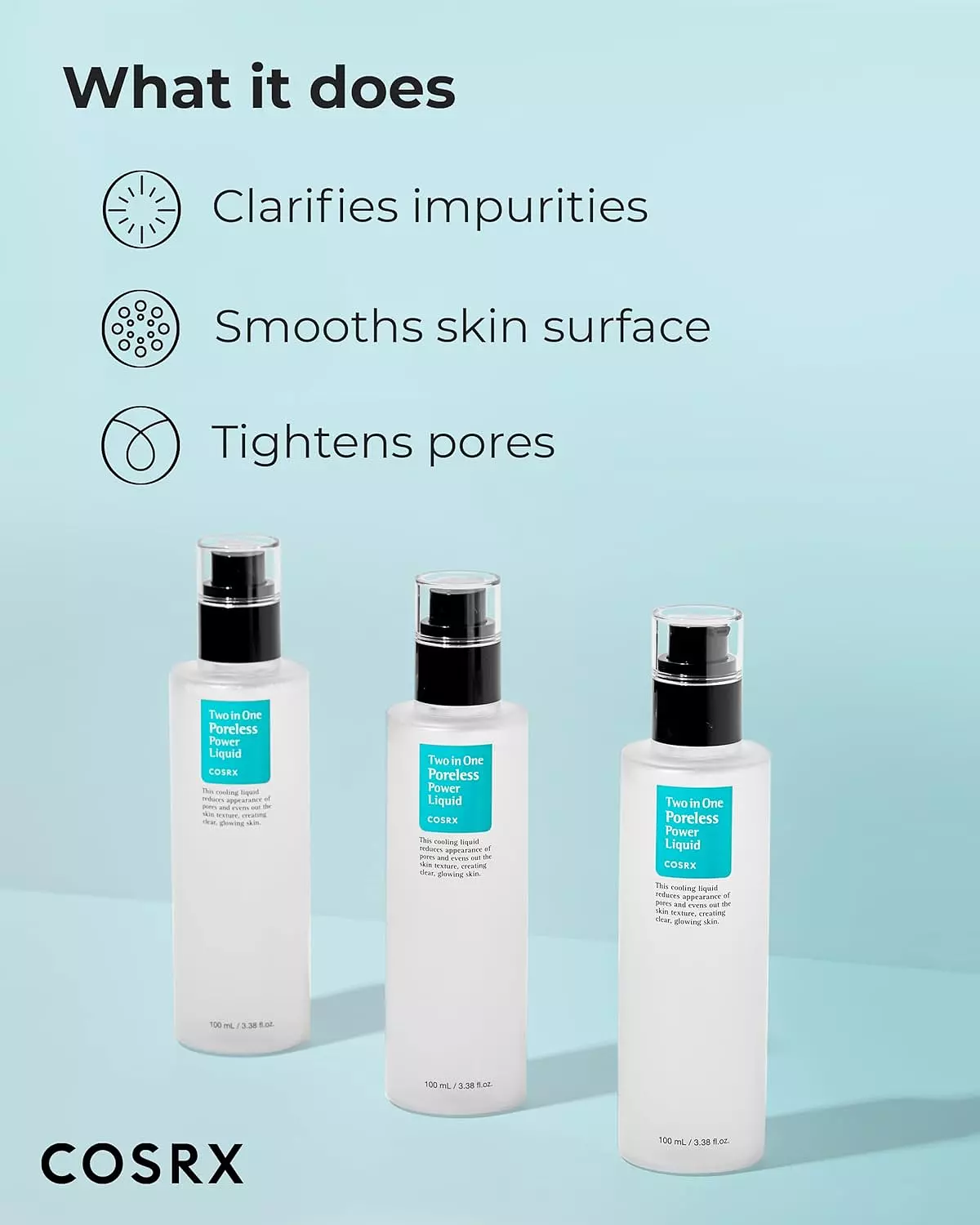 COSRX Two In One Poreless Power Liquid 100ml 1