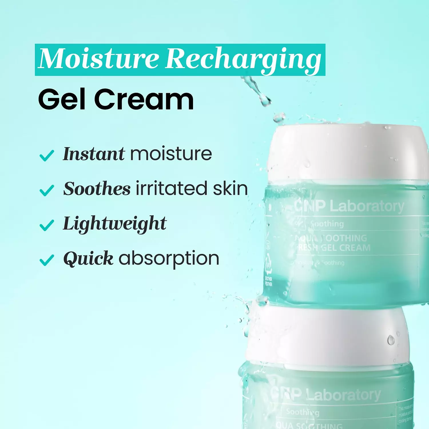 Cnp Laboratory Aqua Soothing Fresh Gel Cream 80Ml hover image