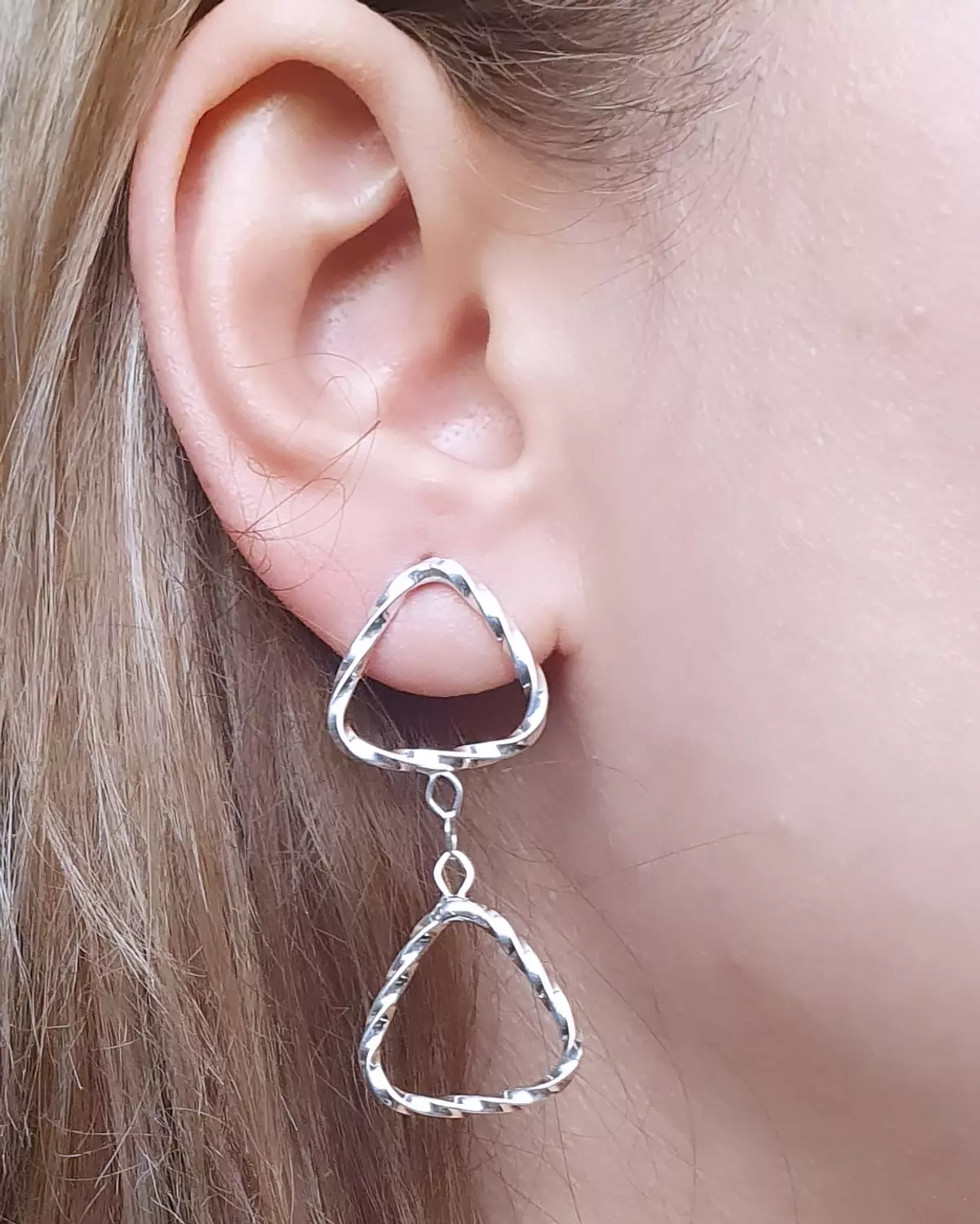 Triangle earrings image
