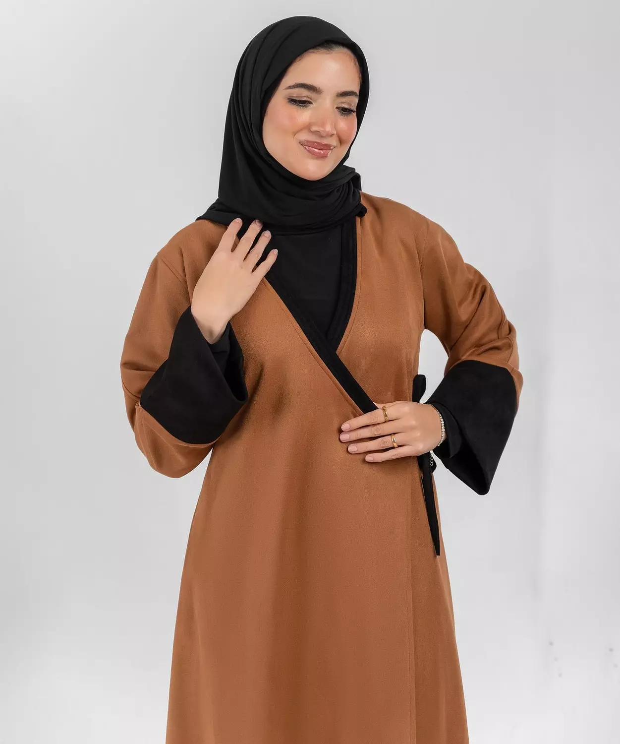 Wrap-Abaya-Camel image