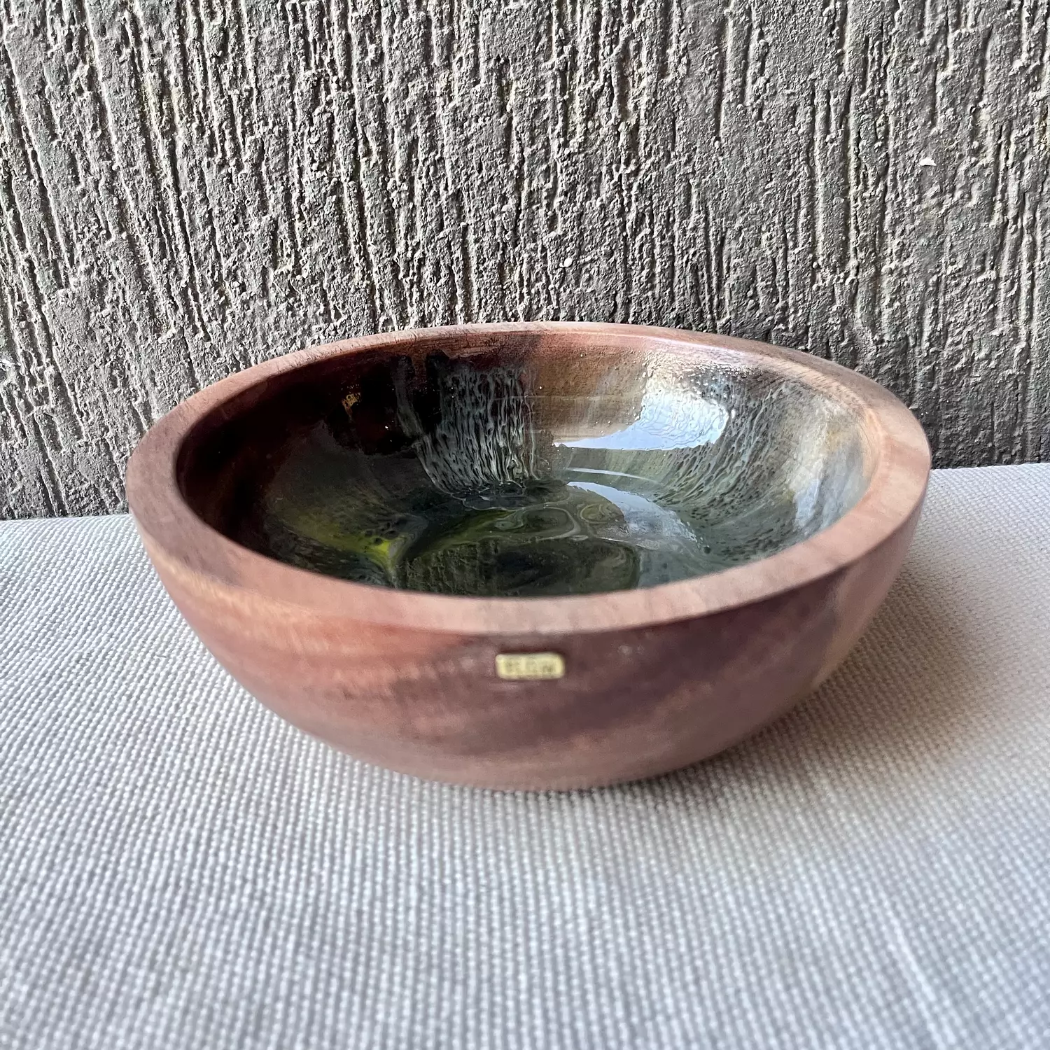 Green Wood Bowl 4
