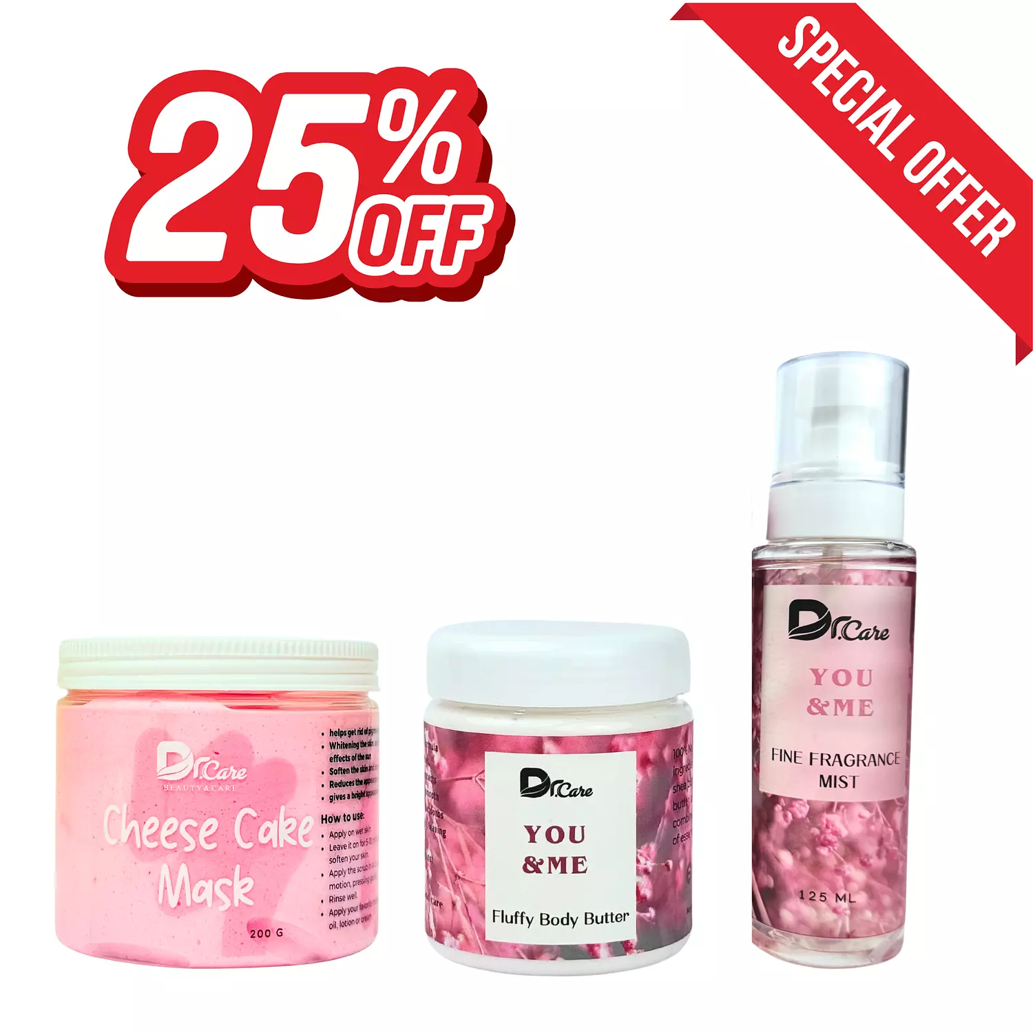 Body Butter+ Mist +Cheese Cake Mask image