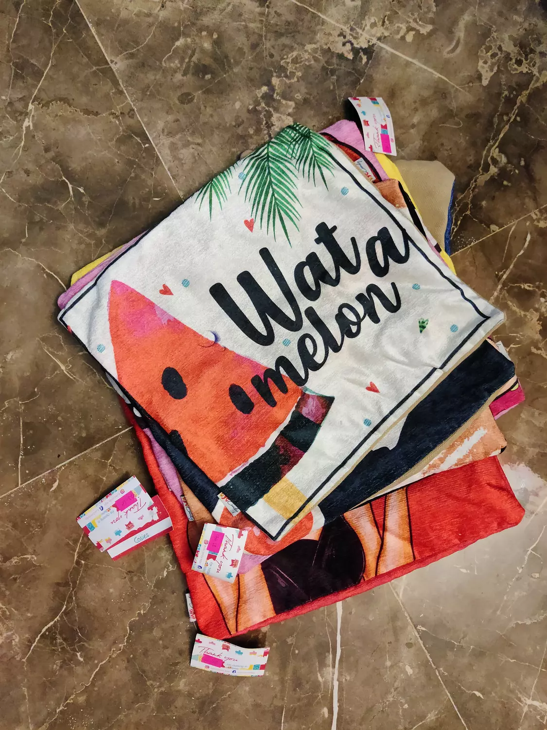 Wat-a Melon Cushion Cover  image