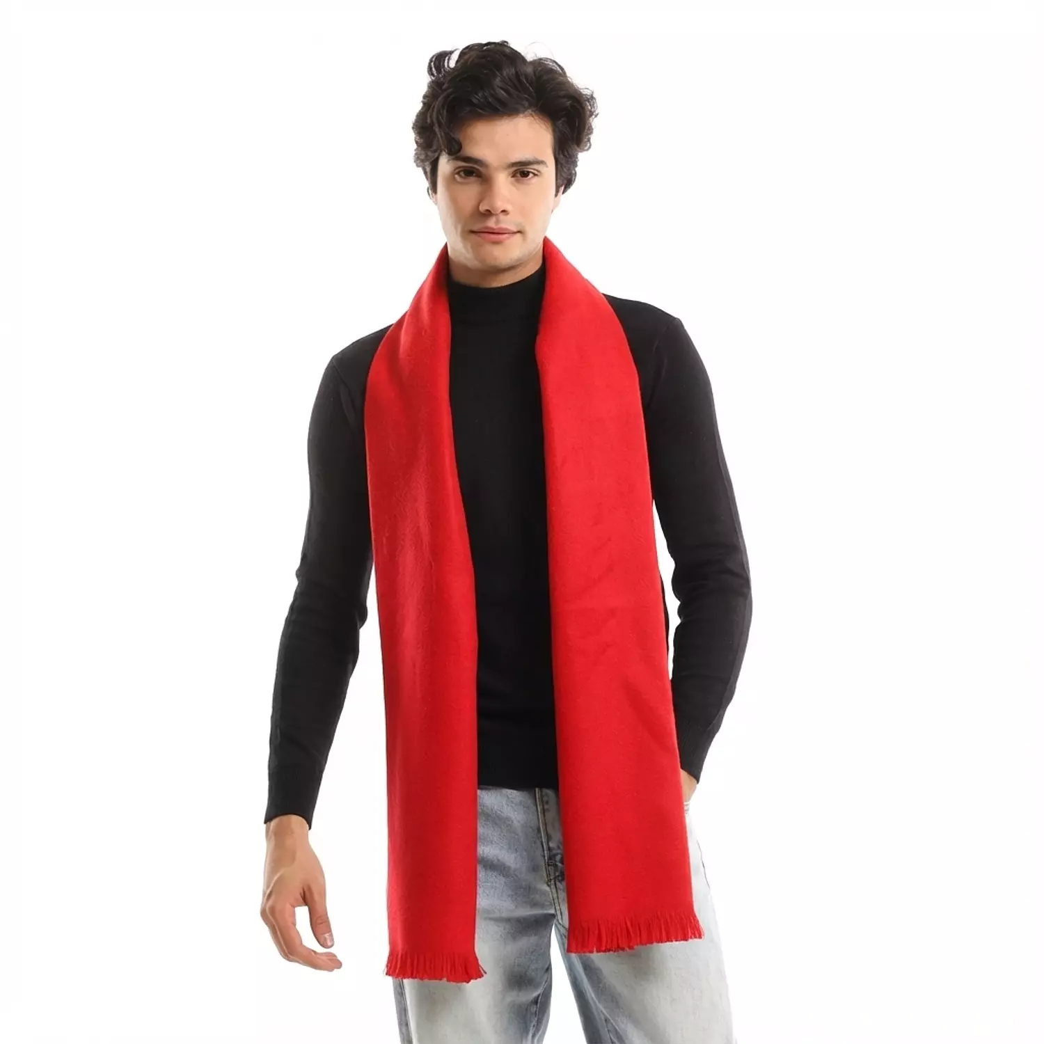 Classic Shawl - 2353 - Red image