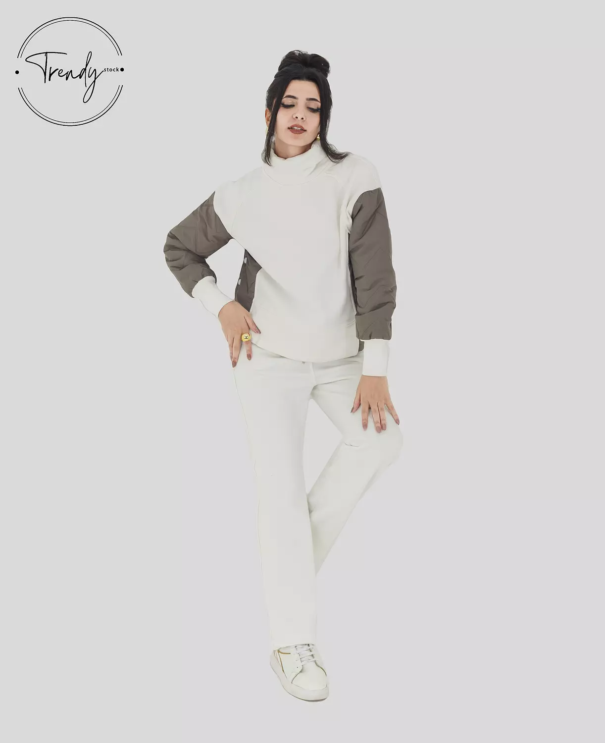 White Melton Set image