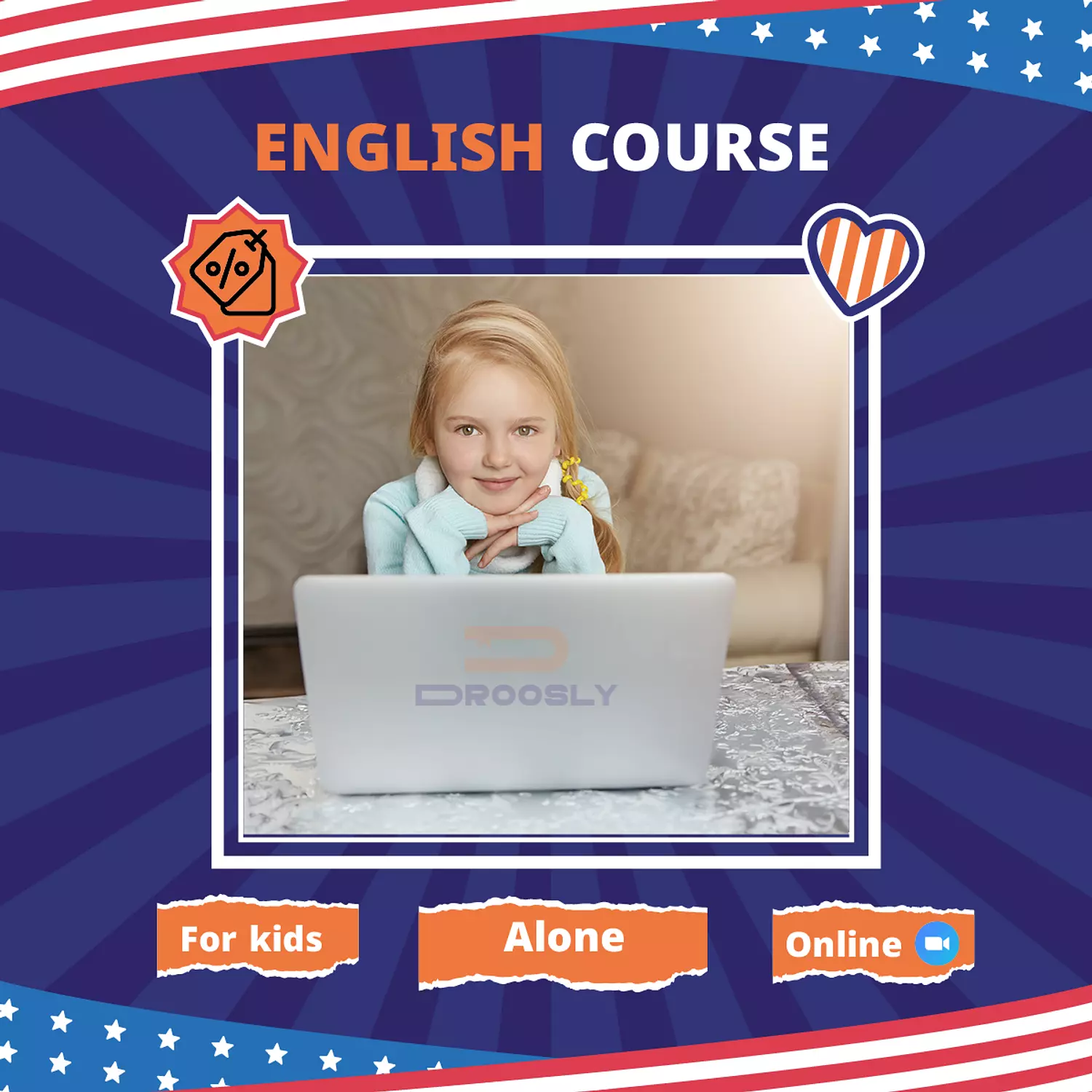 <h3><span style="color: rgb(231, 106, 46)">اللغة الإنجليزية</span></h3>