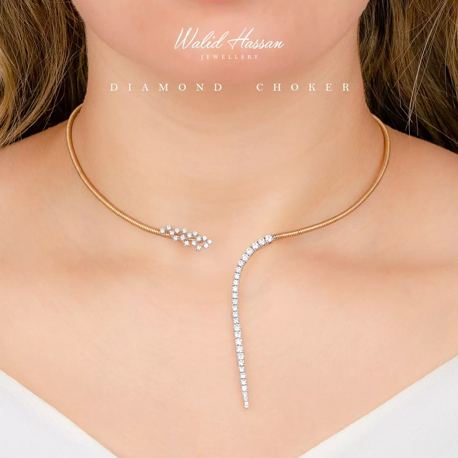 diamond choker 1094