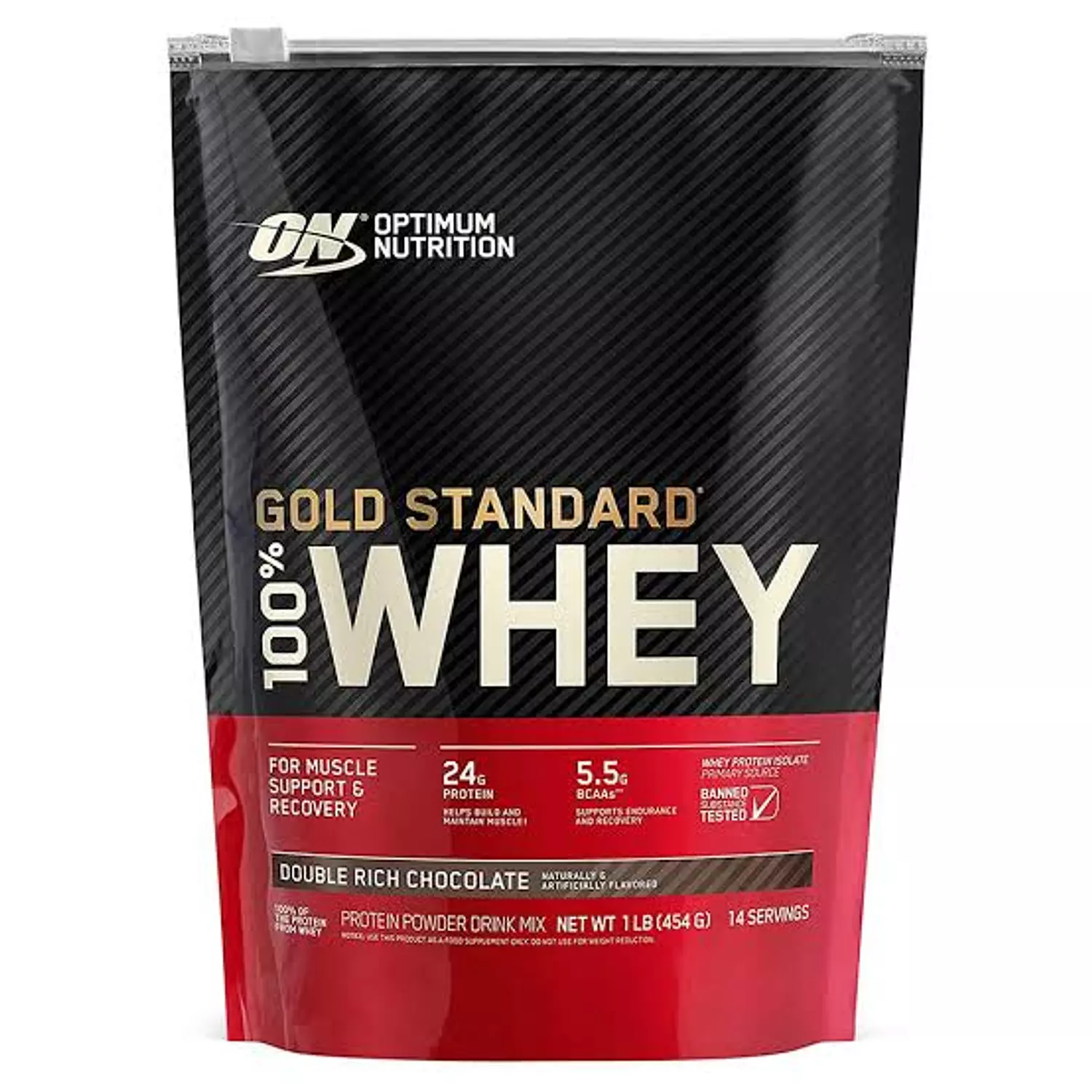 Optimum Nutrition Gold Standard 100% Whey-14Serv.-454G.- image
