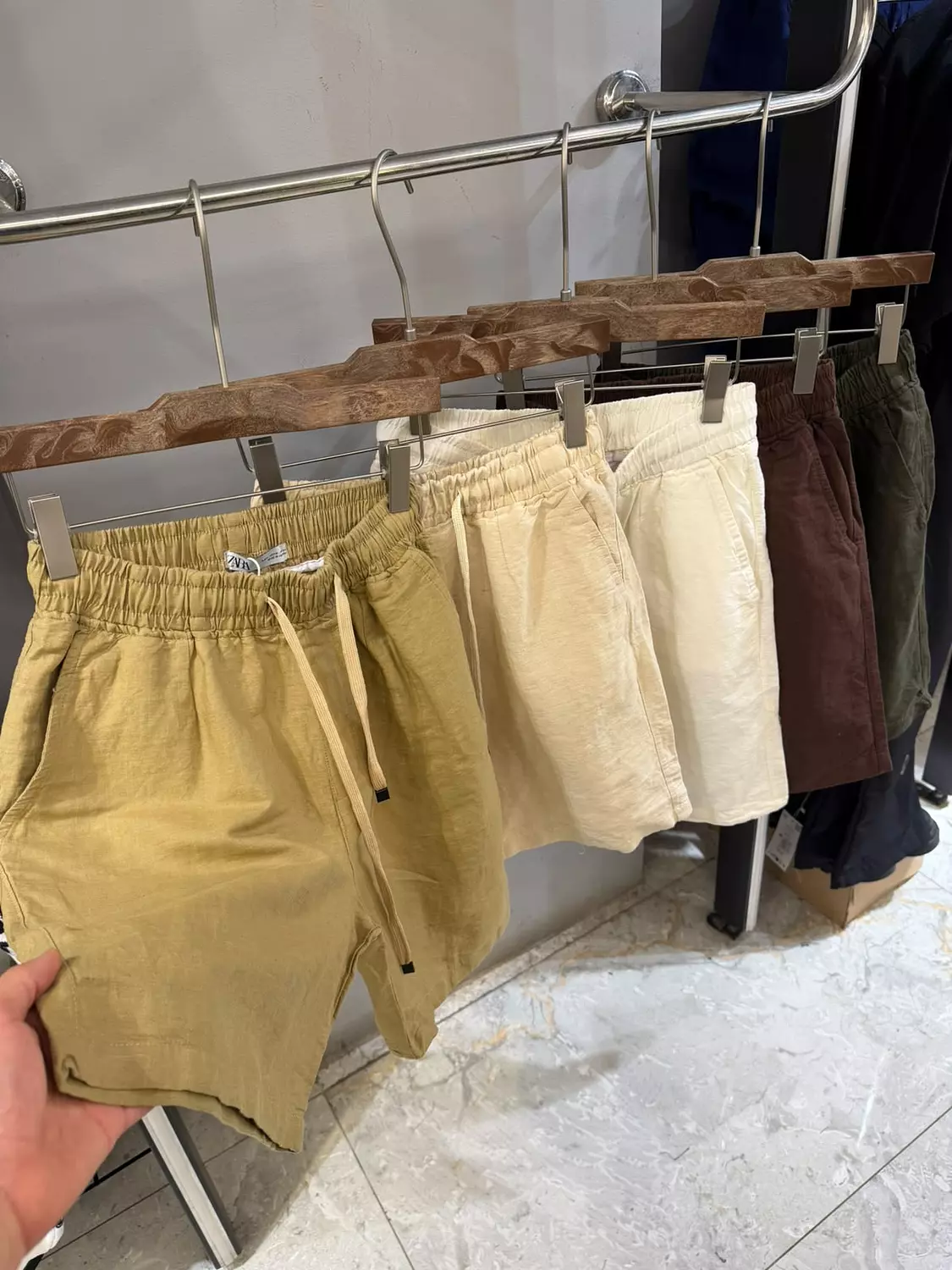 zara linen short \ 237900 2