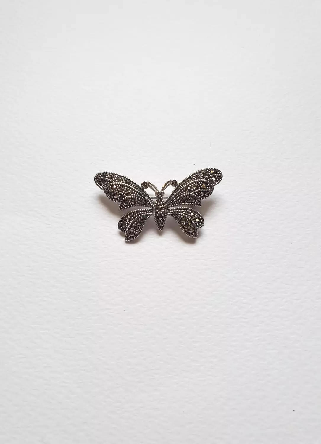 Silver butterfly broche & pendant  image