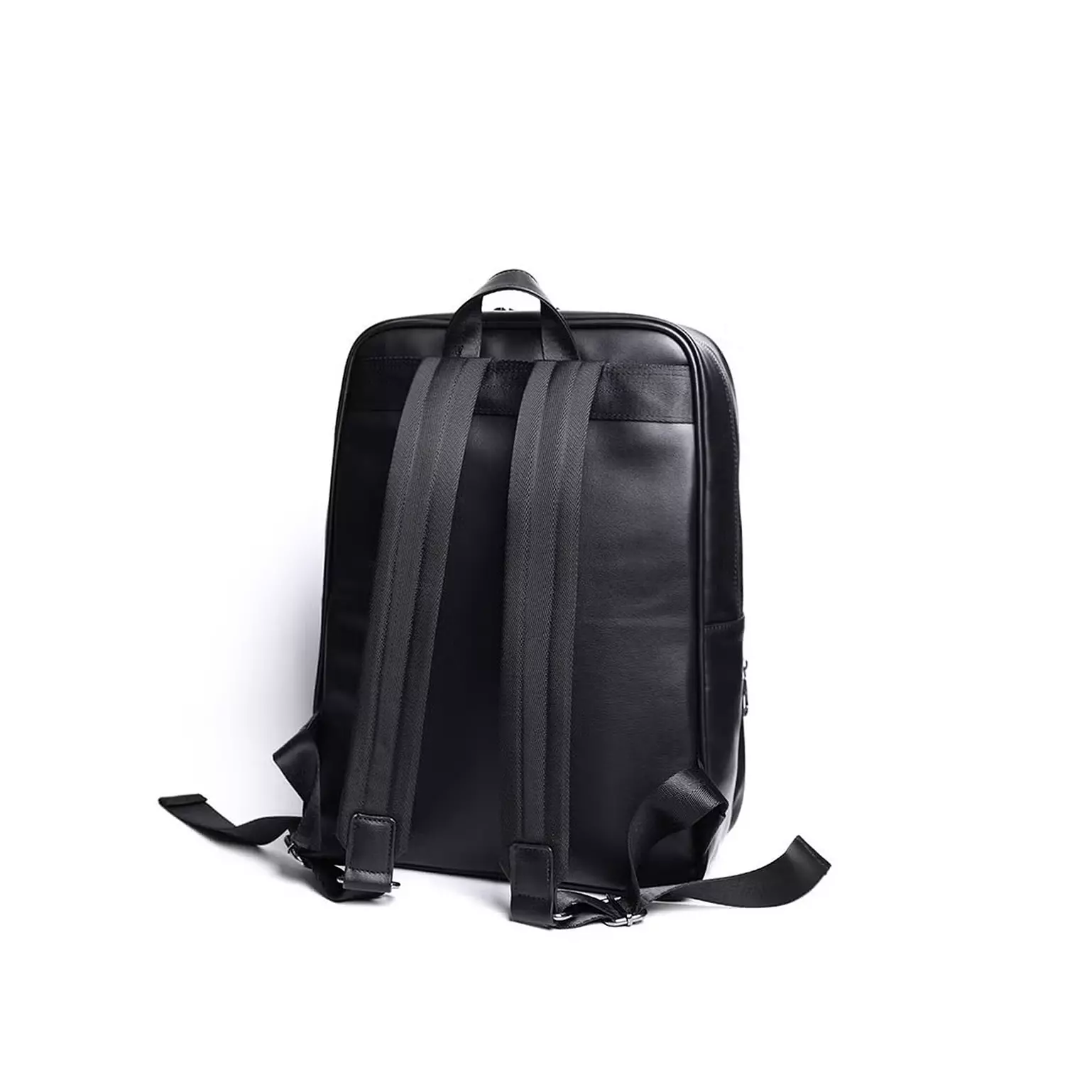 generic leather backpack hover image