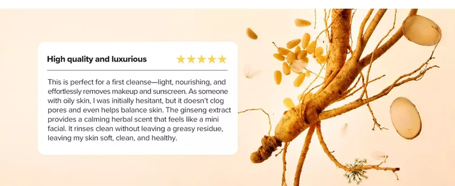 Beauty of Joseon - Ginseng Cleansing Oil 2