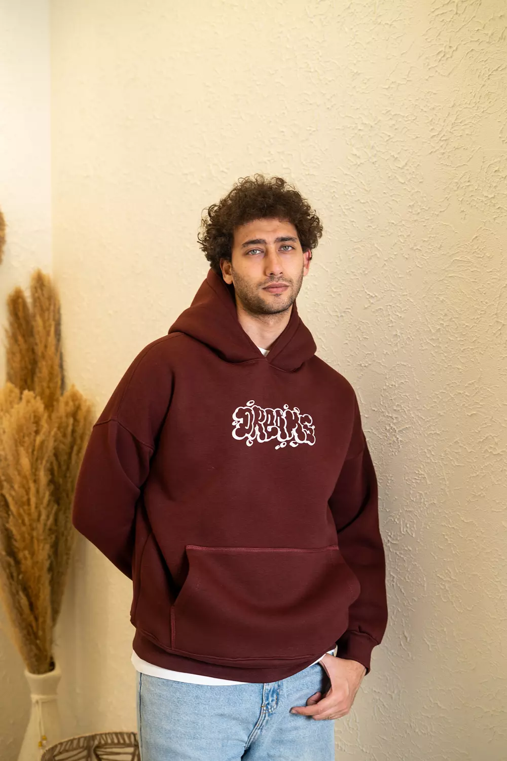 Burgundy Hoodie hover image