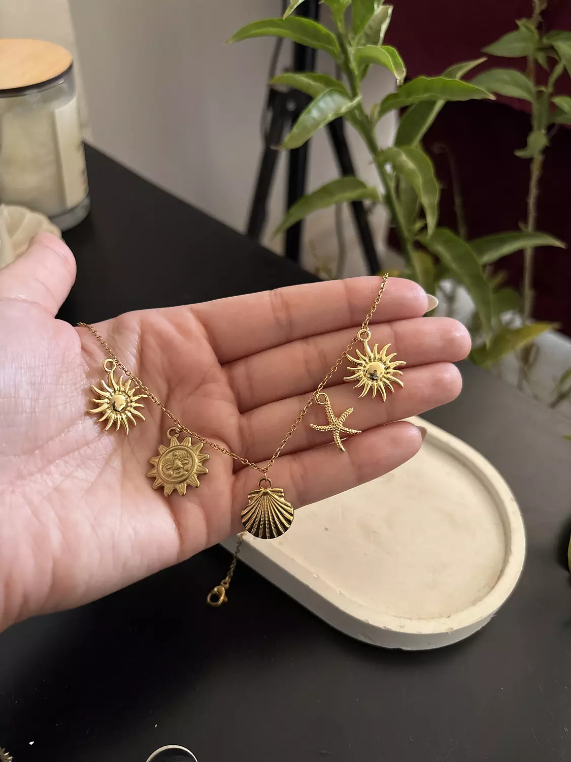 Seashell necklace image