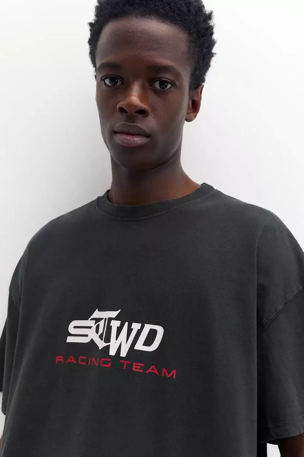 PULL&BEAR STWD RACING TEAM T-SHIRT  2