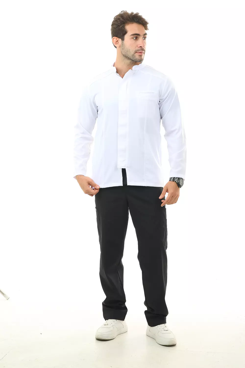 White Imperial Lab Coat 7