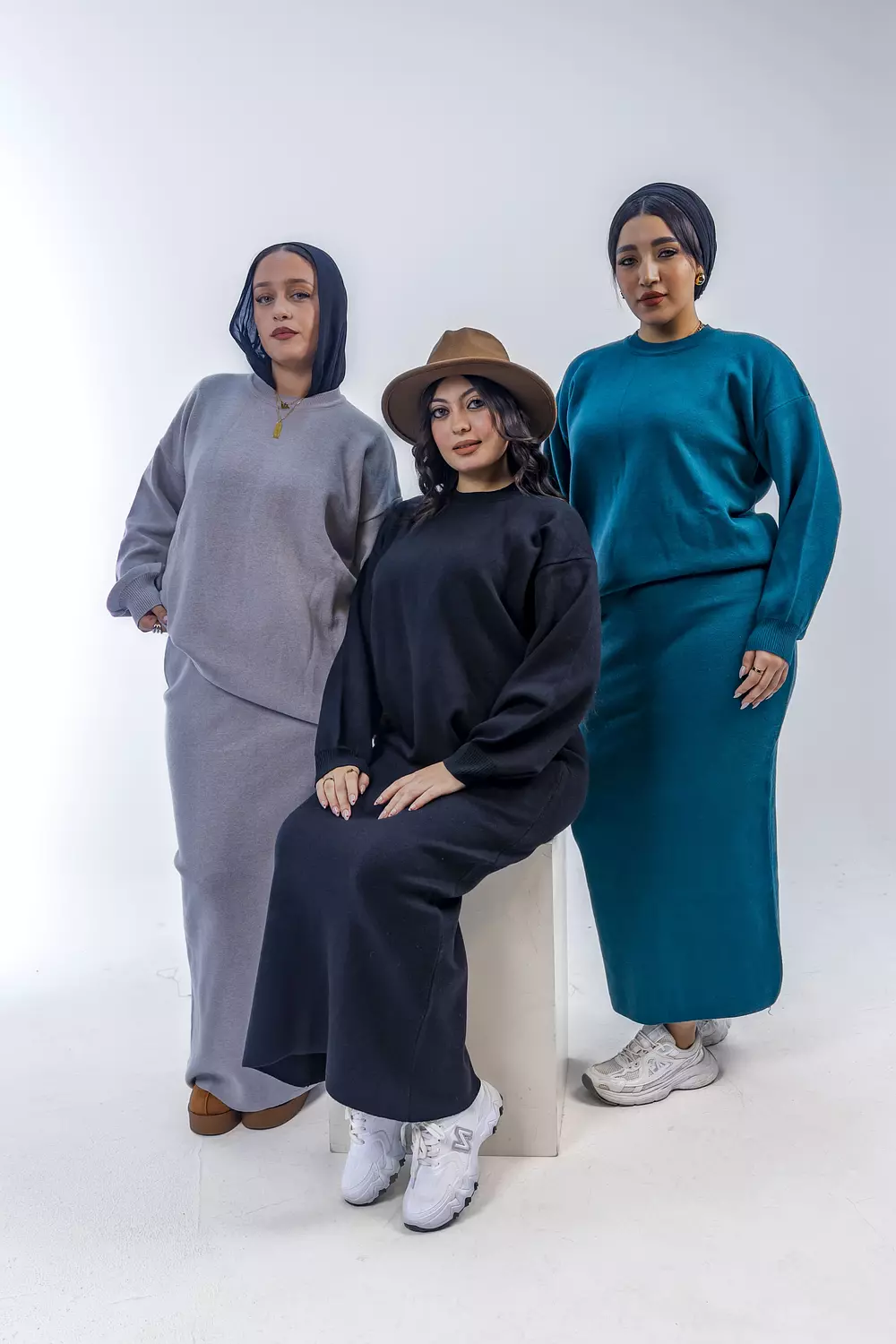 Knitted Skirt Set 17