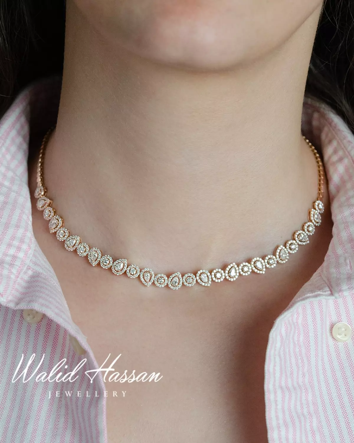 diamond choker 1344 image